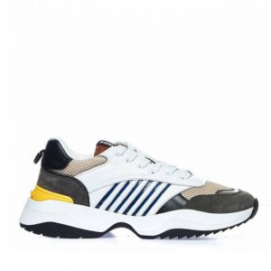 DSQUARED2 LACE-UP SNEAKERS SNM0097-01502616-M1863 WHITE