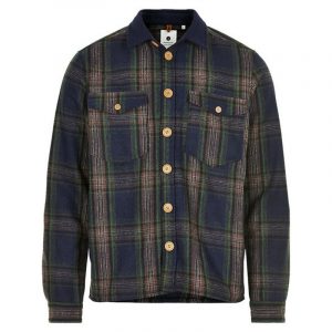 ANERKJENDT AKLION WOOL CHECK OVERSHIRT 9520961 - 4009 PINE GROVE