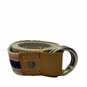 TIMBERLAND ADJ MAN BELT B6155182-LIGHT GREY/BLUE
