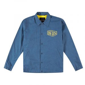 DEUS EX MACHINA PREMIUM TOKYO COACH JACKET DX0APDMP96778B-DARK BLUE