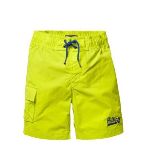TOMMY HILFIGER SOLID SWIMSHORT  E557127352 058-YELLOW