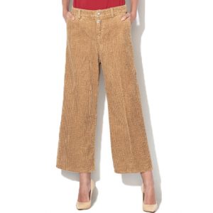 LIU JO VELVET TROUSERS F69416 T4113-71327-LIGHT TAN
