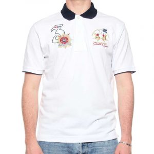 LA MARTINA POLO FMPG30 PK001 00001-WHITE