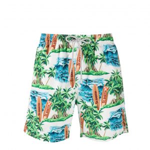 MC2 SWIM SHORTS FOR BOYS HAWAIIAN DREAM 02-MULTICOLOR
