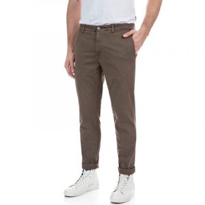 REPLAY REGULAR FIT HYPERCHINO COLOR X.L.I.T.E. BENNI CHINOS M9722 .000.8366197-761-DEEP MUD