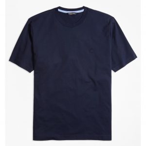 BROOKS BROTHER SUPIMA COTTON T-SHIRT 5193 00162151-042-DARK NAVY