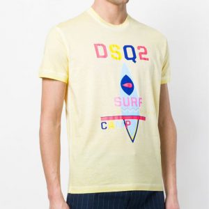 DSQUARED2 T-SHIRT S71GD0632 - S22427 - 169 YELLOW