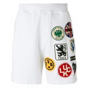 DSQUARED2 SHORT S71MU0465 S25030 100-WHITE