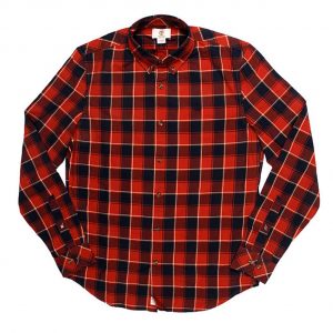 TIMBERLAND MEN'S SLIM FIT LIGHTWEIGHT PLAID SHIRT A1H1EB93-MULTICOLOR