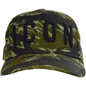DSQUARED2 HAT BCM0290-05C00001-M1877 CAMOUFLAGE