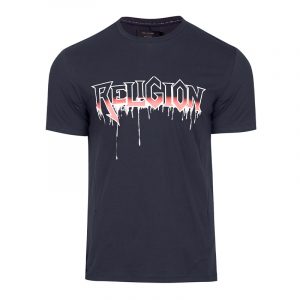 RELIGION DRIPS T-SHIRT 11BRSN96-WASHED BLACK