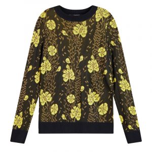 SCOTCH & SODA FLOWER JACQUARD KNIT 159231-0217-COMBO A