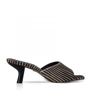 CARRANO PELO NEW ZEBRA MULES 319001 FAC01-BUTTER