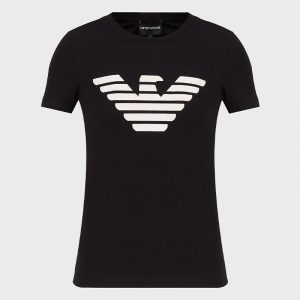 EMPORIO ARMANI STRETCH T-SHIRT 3K2T7N 2J07Z 0999-NERO