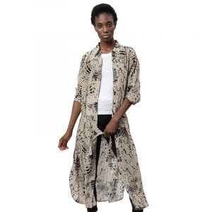 RELIGION ROOTS SHIRT DRESS 51IRTD24-TAUPE