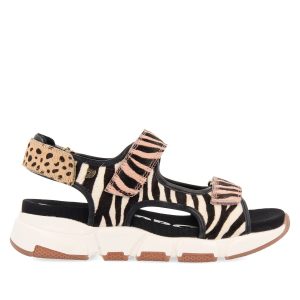 GIOSEPPO DOGARLI PLATFORM SANDALS 58722-MULTICOLOR