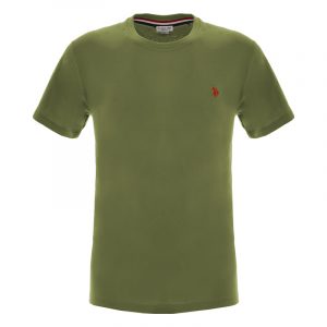 US POLO ASSN DBL HORSE LOGO T-SHIRT 5994049351P100-148-DARK GREEN