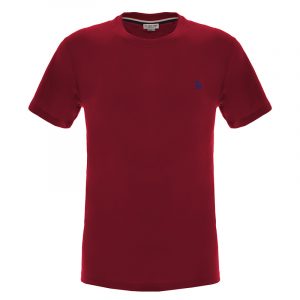 US POLO ASSN DBL HORSE LOGO T-SHIRT 5994049351P100-159-BORDEAUX