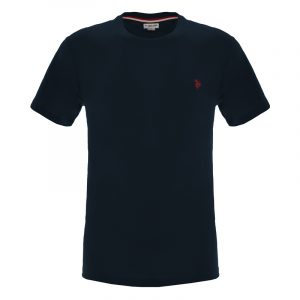 US POLO ASSN DBL HORSE LOGO T-SHIRT 5994049351P100-179-DARK BLUE