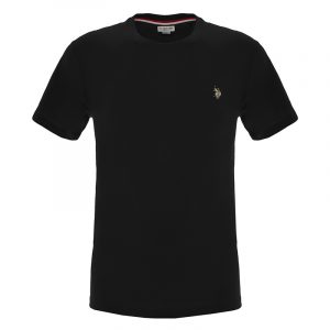 US POLO ASSN DBL HORSE LOGO T-SHIRT 5994049351P100-199-BLACK