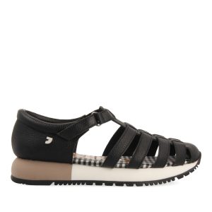 GIOSEPPO SHIVELY PLATFORM SANDALS 62640-BLACK