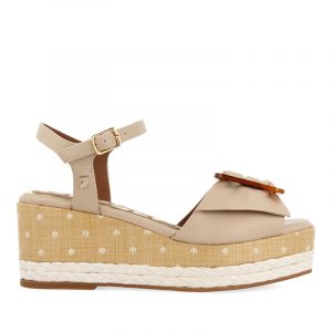 GIOSEPPO LARAMIE PLATFORM SANDALS 62856-OFF-WHITE