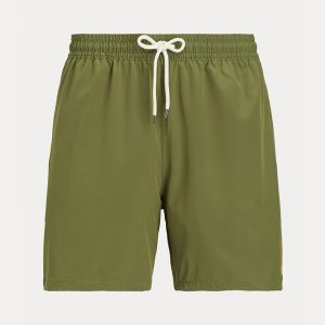 POLO RALPH LAUREN TRAVELLER SWIMMING TRUNK 710829851006-SUPPLY OLIVE