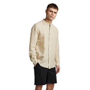 ANERKJENDT AKLUKAS L/S COTTON/LINEN 900019 5517-BROWN RICE