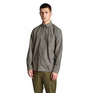 ANERKJENDT AKLENNY L/S COTTON STRIPE 900034 3059-SKY CAPTAIN