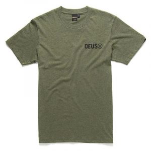 DEUS EX MACHINA COGS T-SHIRT DMP201826B-LEA-LEAF MARLE