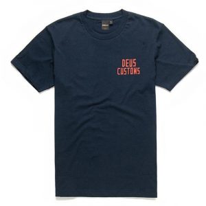 DEUS EX MACHINA BUFFALO T-SHIRT DMP201826D-MBL-MIDNIGHT BLUE