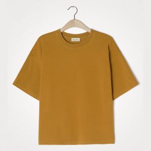 AMERICAN VINTAGE FIZVALLEY T-SHIRT FIZ34B-OCRE VINTAGE