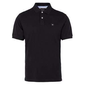 HACKETT SLIM FIT POLO SHIRT HM562363-9DU-BLACK/GREY