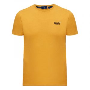 SUPERDRY OL VINTAGE EMB T-SHIRT M1000020A-FK7-OCHRE GOLD