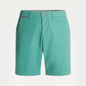 TOMMY HILFIGER BROOKLYN SHORT LIGHT TWILL MW0MW13536-L5W-GLAZED GREEN
