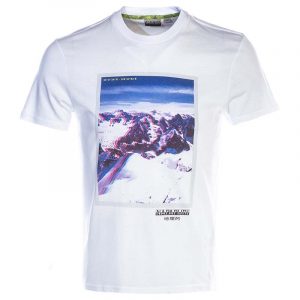 NAPAPIJRI SABIK T-SHIRT NP0001Z7F171-WHITE