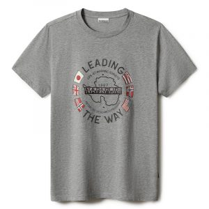 NAPAPIJRI SALYA T-SHIRT NP0A4F6P1601-160-MEDIUM GREY MELANGE