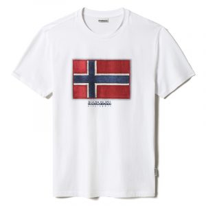 NAPAPIJRI SIROL SS T-SHIRT NP0A4F9R0021-002-BRIGHT WHITE