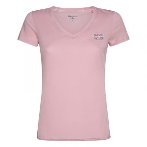 PEPE JEANS BLEU BASIC T-SHIRT WITH LOGO PL504820-325-PINK