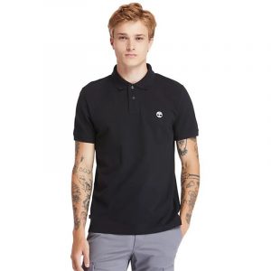 TIMBERLAND SS MILLERS RIVER PIQUE POLO REGULAR TB0A2BNM-001-BLACK