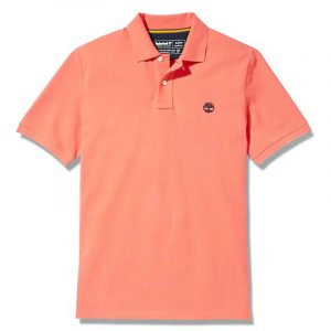 TIMBERLAND SS MILLERS RIVER PIQUE POLO REGULAR TB0A2BNM-801-TANGERINE