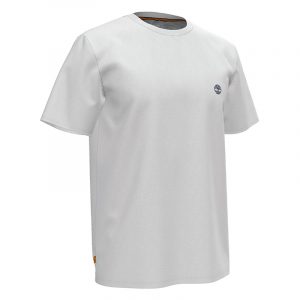 TIMBERLAND SS DUNSTAN RIVER JERSEY CREW T-SHIRT TB0A2BPR-100-WHITE