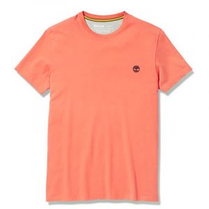 TIMBERLAND SS DUNSTAN RIVER JERSEY CREW T-SHIRT TB0A2BPR-801-TANGERINE