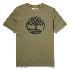 TIMBERLAND SS KENNEBEC RIVER TREE LOGO T-SHIRT TB0A2C2R-A58-GRAPE LEAF
