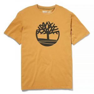 TIMBERLAND SS KENNEBEC RIVER TREE LOGO T-SHIRT TB0A2C2R-P47-WHEAT BOOT