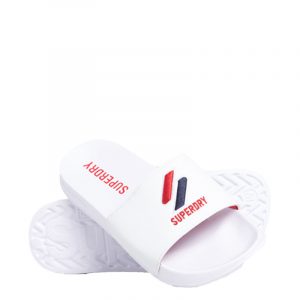 SUPERDRY CORE POOL SLIDE WF310110A-01C-OPTIC