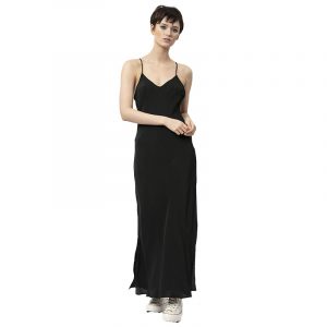 RELIGION STREAK MAXI DRESS WFISKD08-BLACK