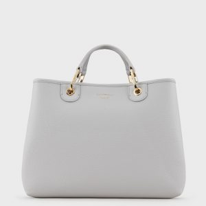 EMPORIO ARMANI SHOPPING BAG Y3D165YFO5B 85175-PERLA/TABACCO