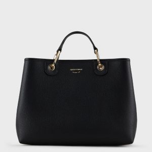 EMPORIO ARMANI SHOPPING BAG Y3D165 YFO5B 85218-NERO/SILVER