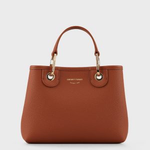 EMPORIO ARMANI SHOPPING BAG Y3D166 YFO5B 85550-CUOIO/ROSSO